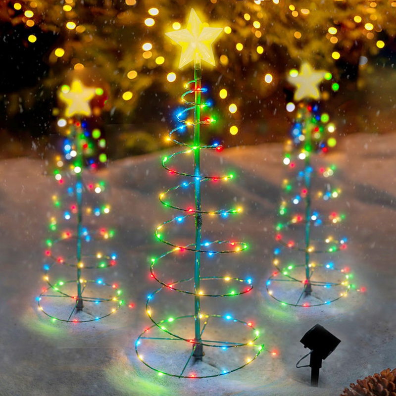 Outdoor Lighting Tree - 1 pièces extérieur étanche solaire Led