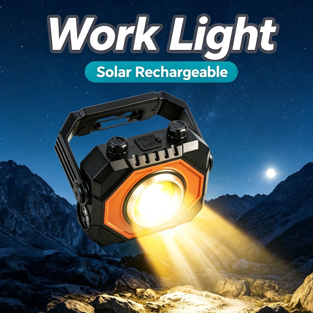 Outdoor Lighting Repair - Nouvelle lampe de travail COB multifonctionnelle,