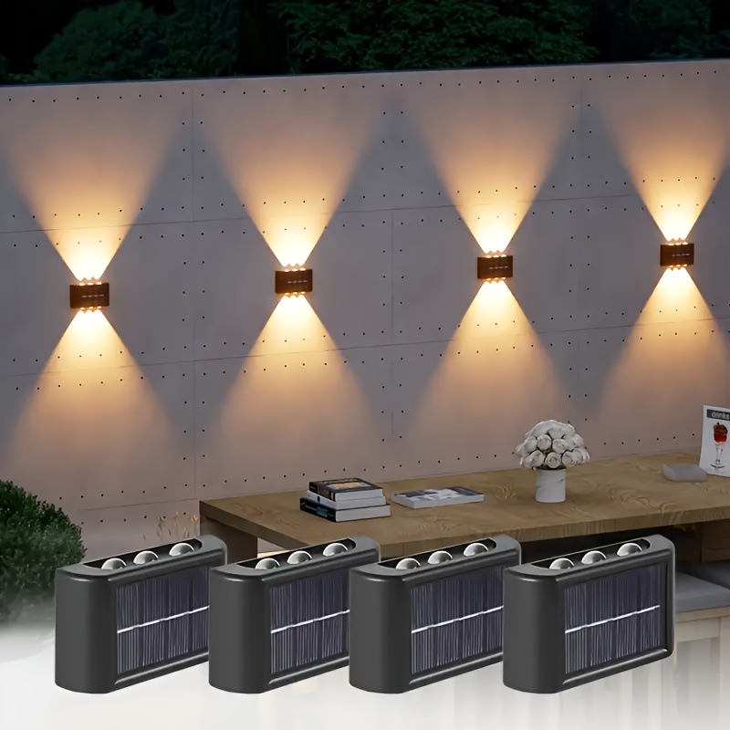 Outdoor Lighting Wire - Lampe solaire LED extérieure étanche, éclairage