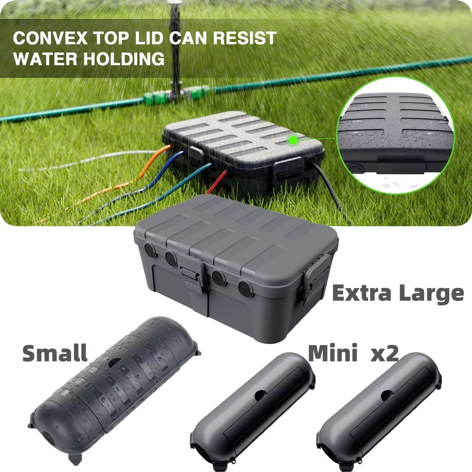 Outdoor Lighting Cable - Grandes boîtes électriques extérieures résistantes aux