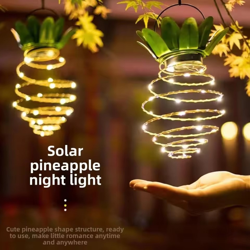 Outdoor Lighting Wire - Guirlande lumineuse solaire LED en fil
