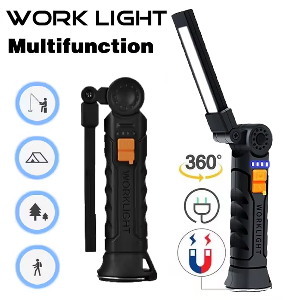 Outdoor Lighting Ideas - Lampe de poche LED COB Portable,