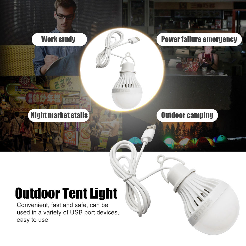 Outdoor Lighting Quotes - Ampoule LED USB, lampe de camping