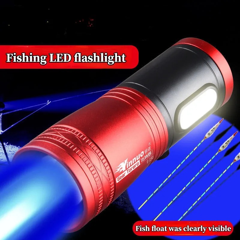 Outdoor Lighting Lanterns - Lanterne de pêche portable rechargeable, 4