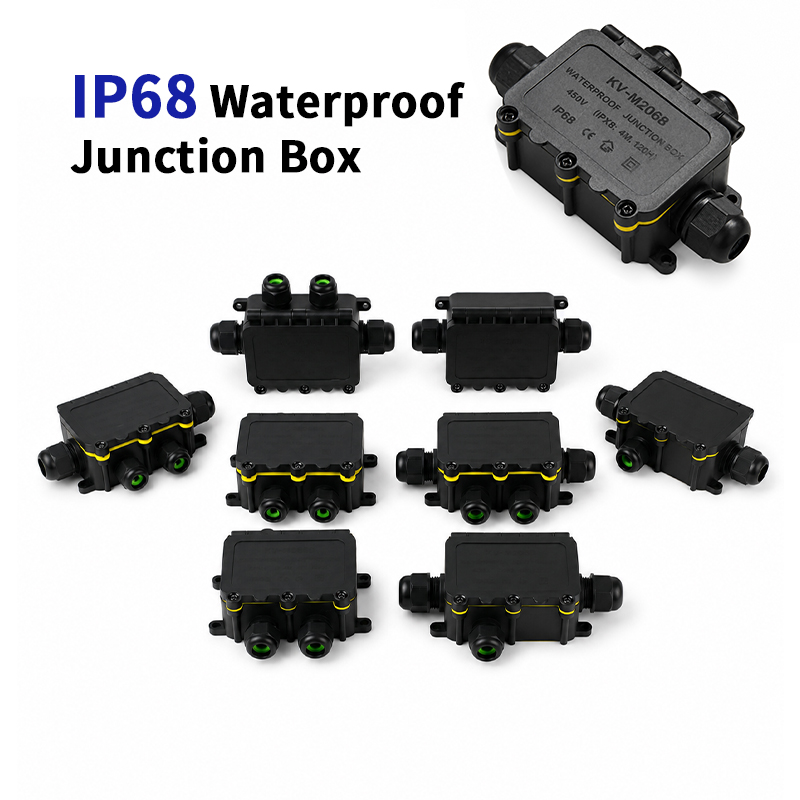 Outdoor Lighting Cable - Boîtier de jonction étanche IP68 2-8