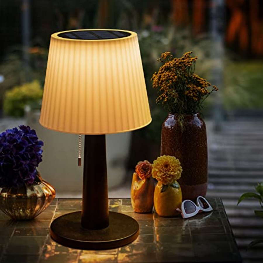 Outdoor Lighting Waterproof - Lampes solaires de table pour extérieur