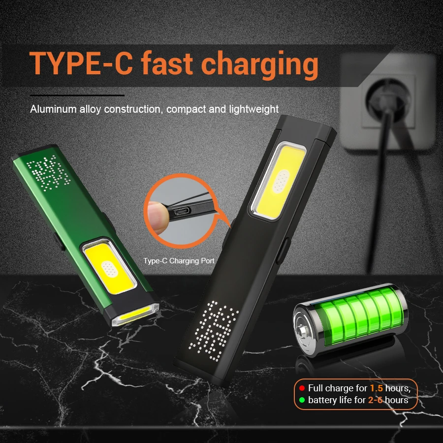 Mini lampe torche LED recharge - Outdoor Lighting Electric avis et prix