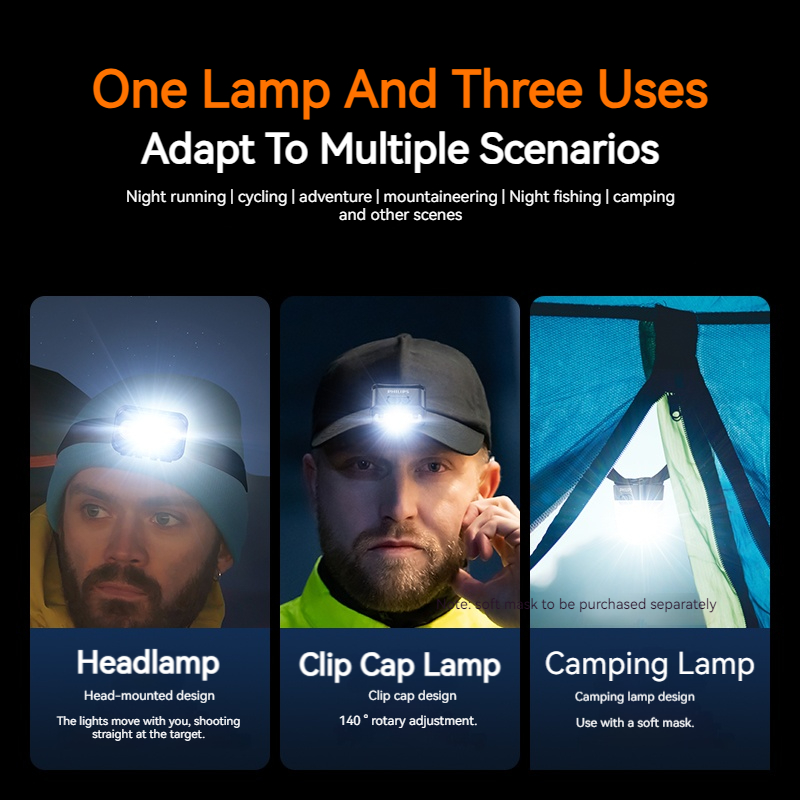 Philips LED lampe frontale cap - Outdoor Lighting Ideas avis et prix
