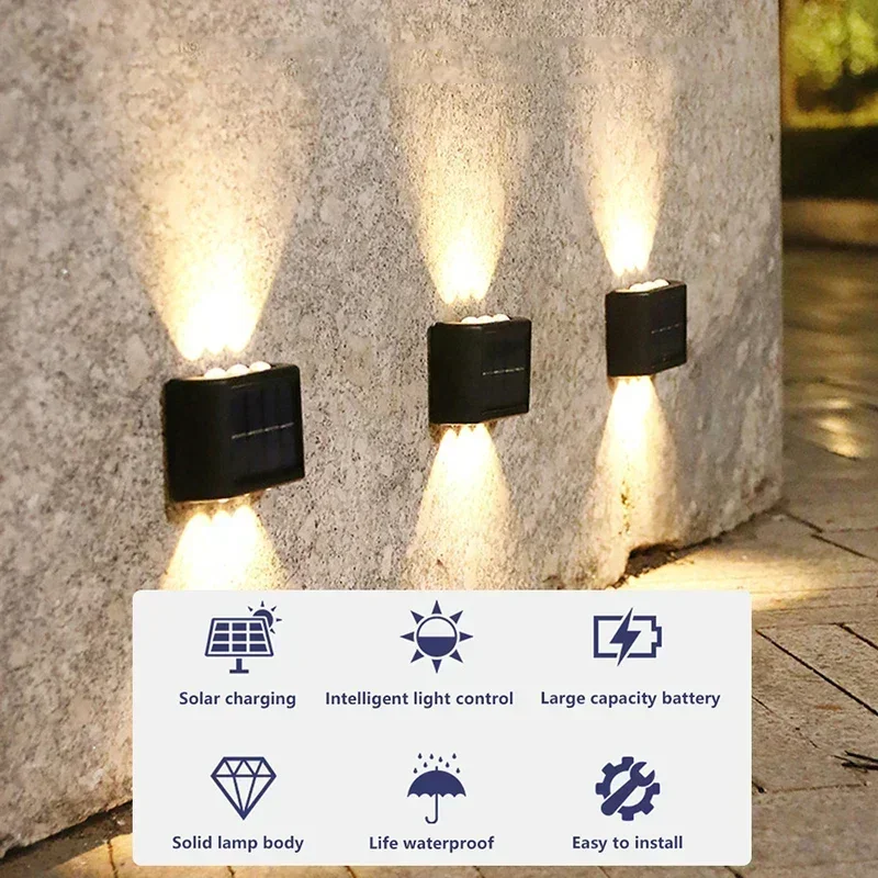 Lampe solaire LED extérieure é - Outdoor Lighting Wire avis et prix