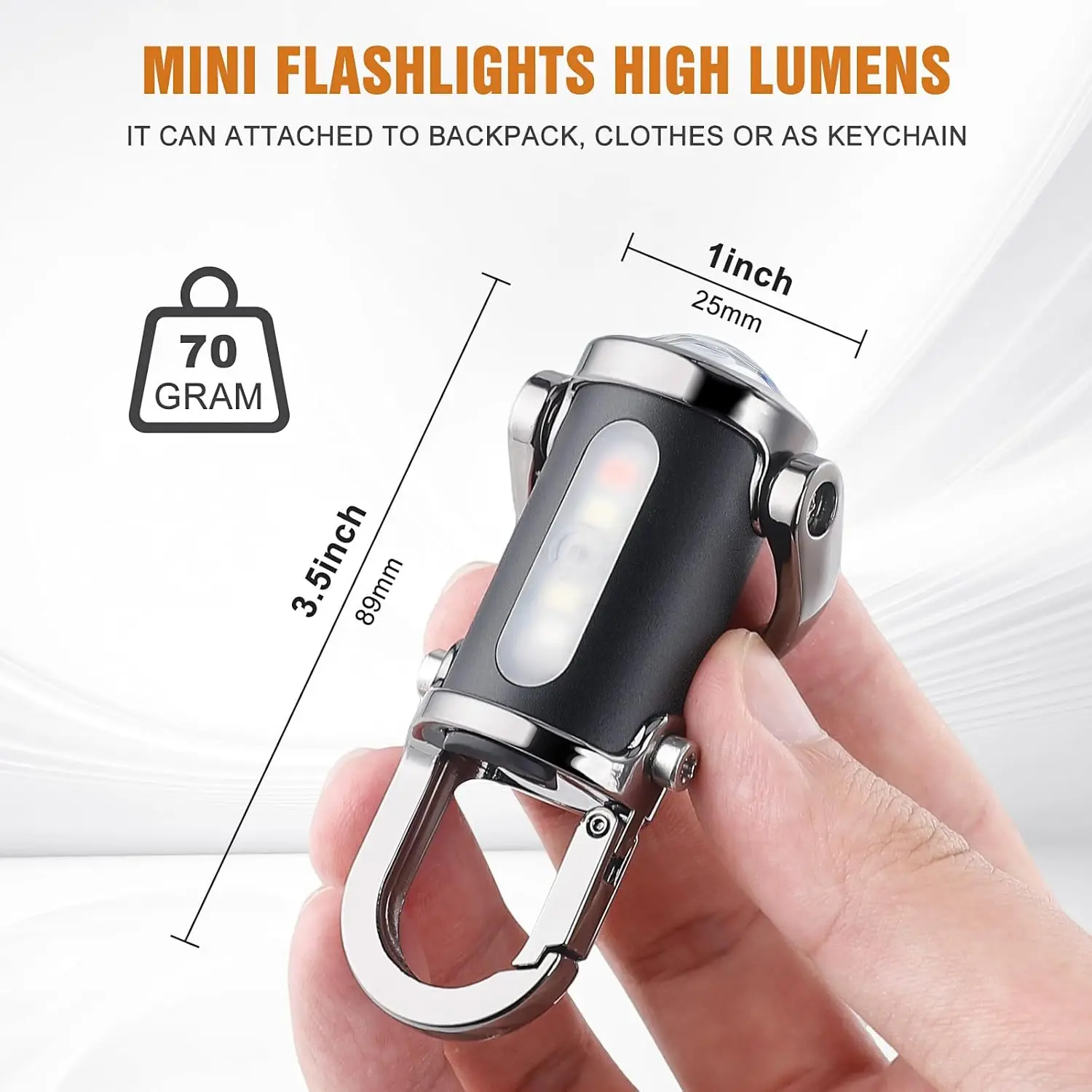 Mini lampe de poche porte-clés - Outdoor Lighting Ideas avis et prix