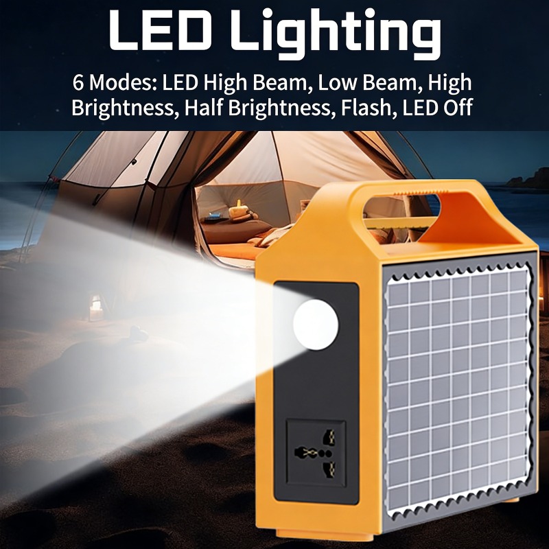 Station d'alimentation solaire - Outdoor Lighting Wire avis et prix