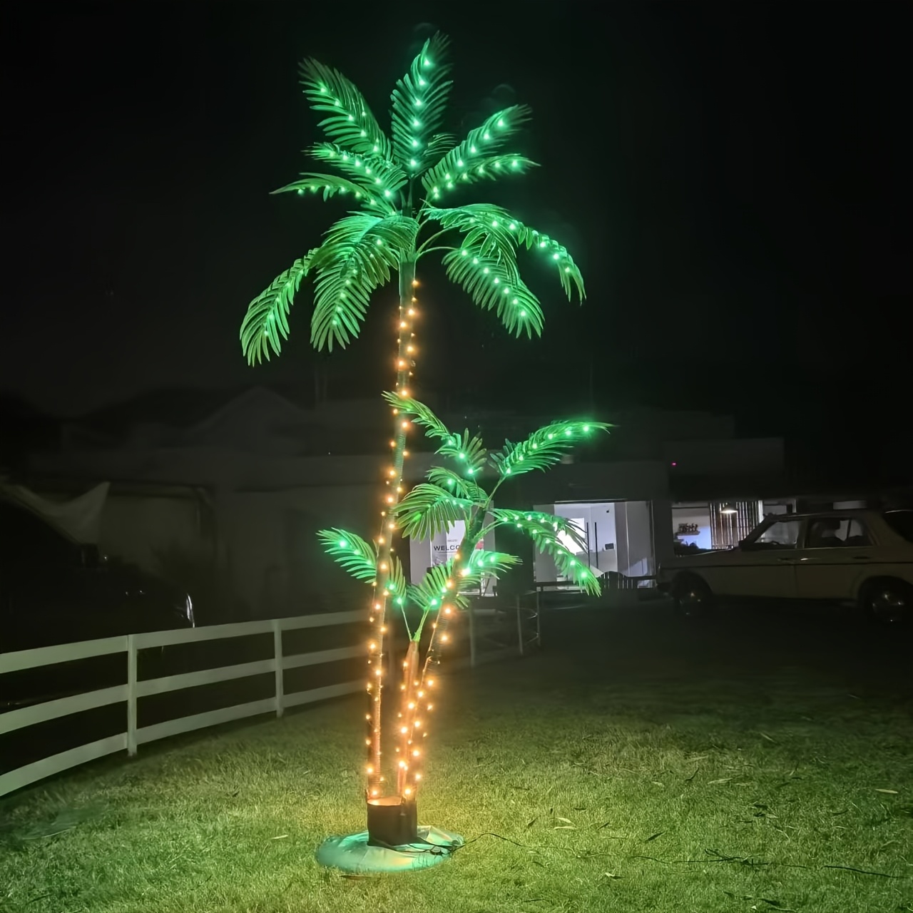 Palmier artificiel éclairé par - Outdoor Lighting Tree avis et prix