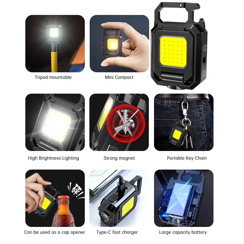 Mini lampe de poche porte-clés - Outdoor Lighting Lanterns avis et prix