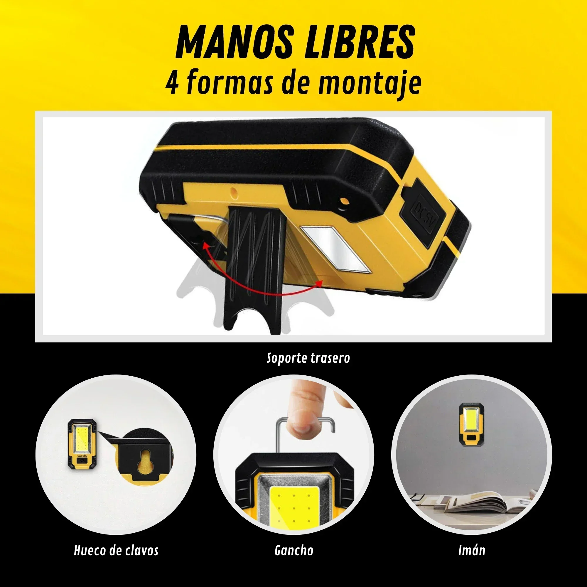Lampe de travail rechargeable  - Outdoor Lighting Lanterns avis et prix