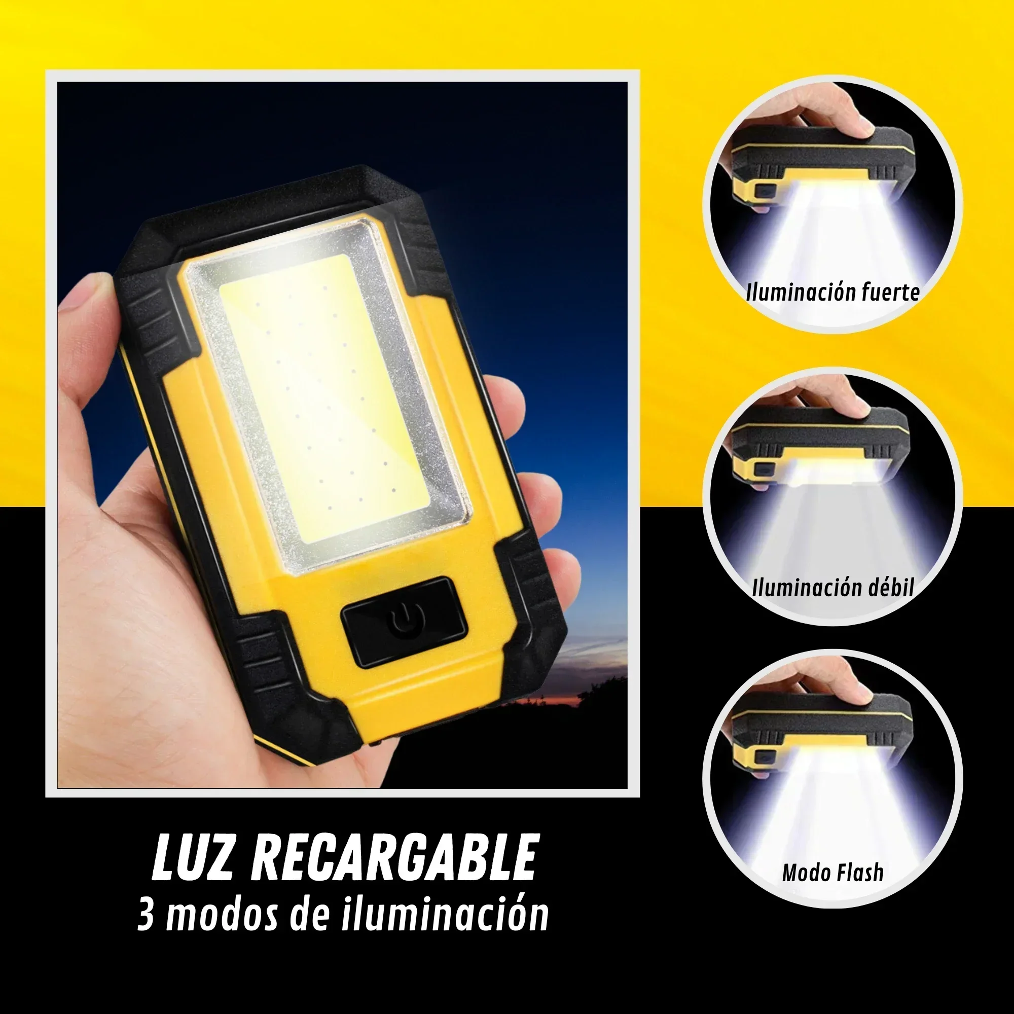 Lampe de travail rechargeable  - Outdoor Lighting Lanterns avis et prix