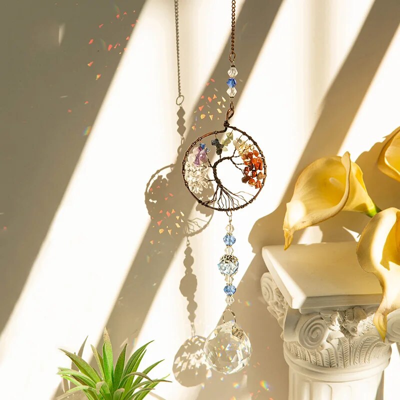 Pendentif en verre de cristal  - Outdoor Lighting Tree avis et prix