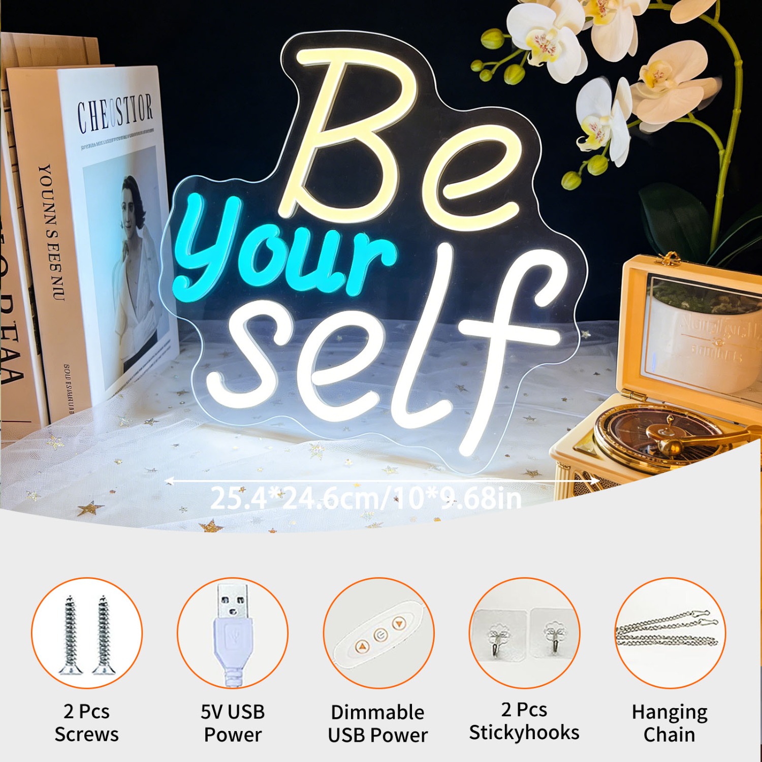 Enseigne néon LED inspirante « - Outdoor Lighting Quotes avis et prix
