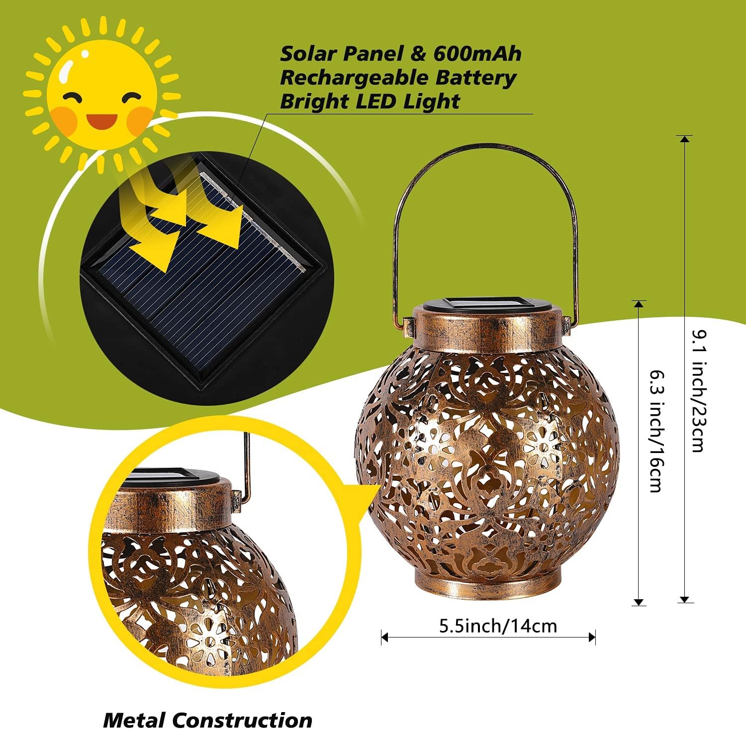 Lanternes solaires marocaines, - Outdoor Lighting Wire avis et prix