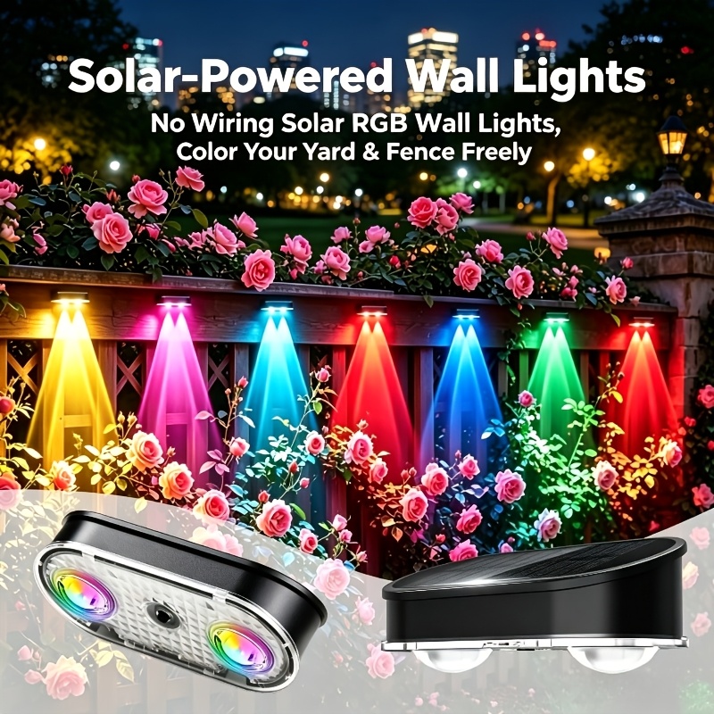 Lampe solaire RGB pour clôture - Outdoor Lighting Linear avis et prix