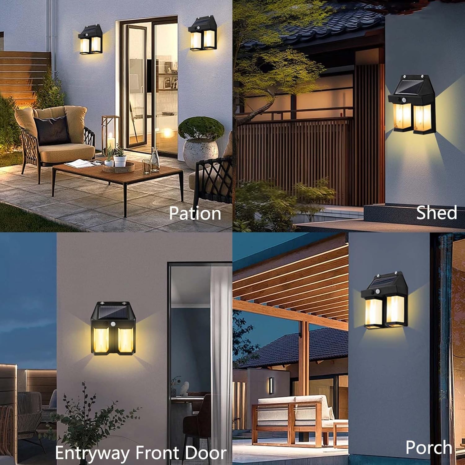 Lampe murale solaire vintage p - Outdoor Lighting Linear avis et prix