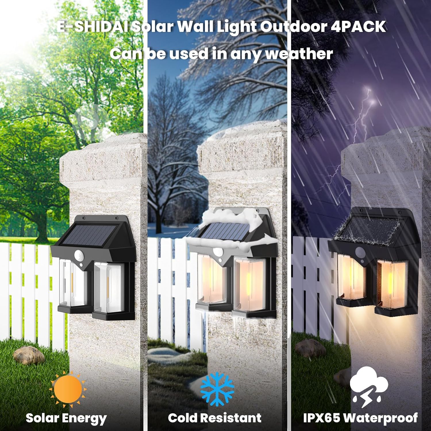 Lampe murale solaire vintage p - Outdoor Lighting Linear avis et prix