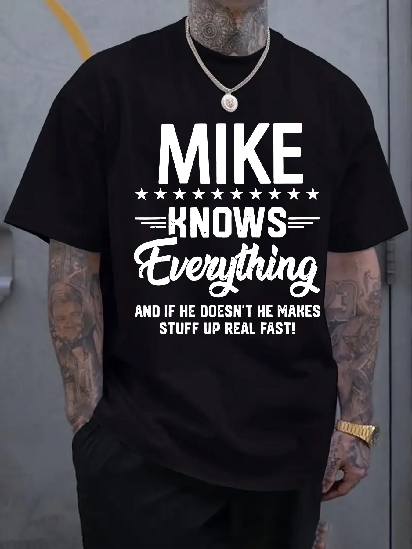 T-shirt humoristique pour homm - Outdoor Lighting Quotes avis et prix