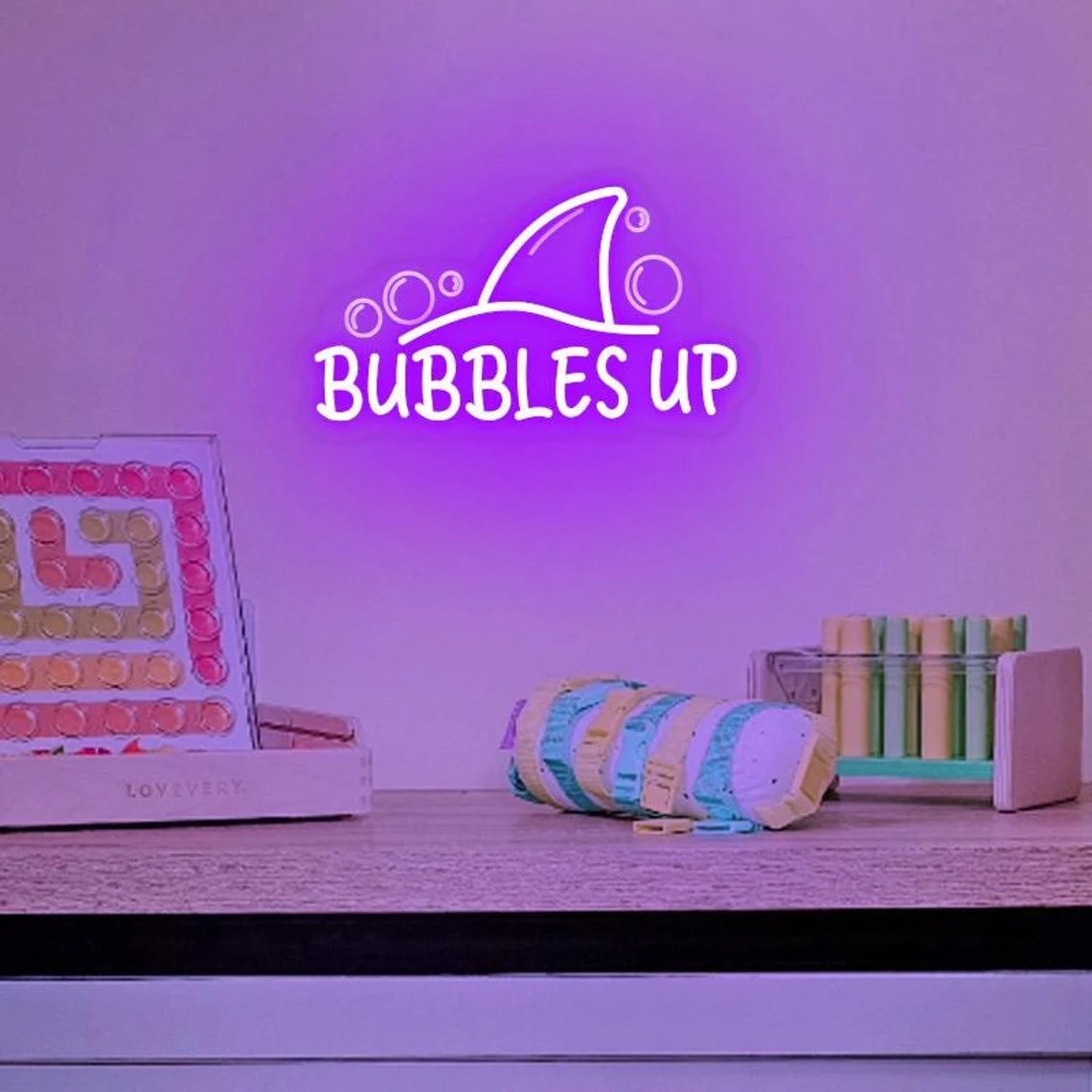 Enseigne néon Bubbles Up, ense - Outdoor Lighting Quotes avis et prix