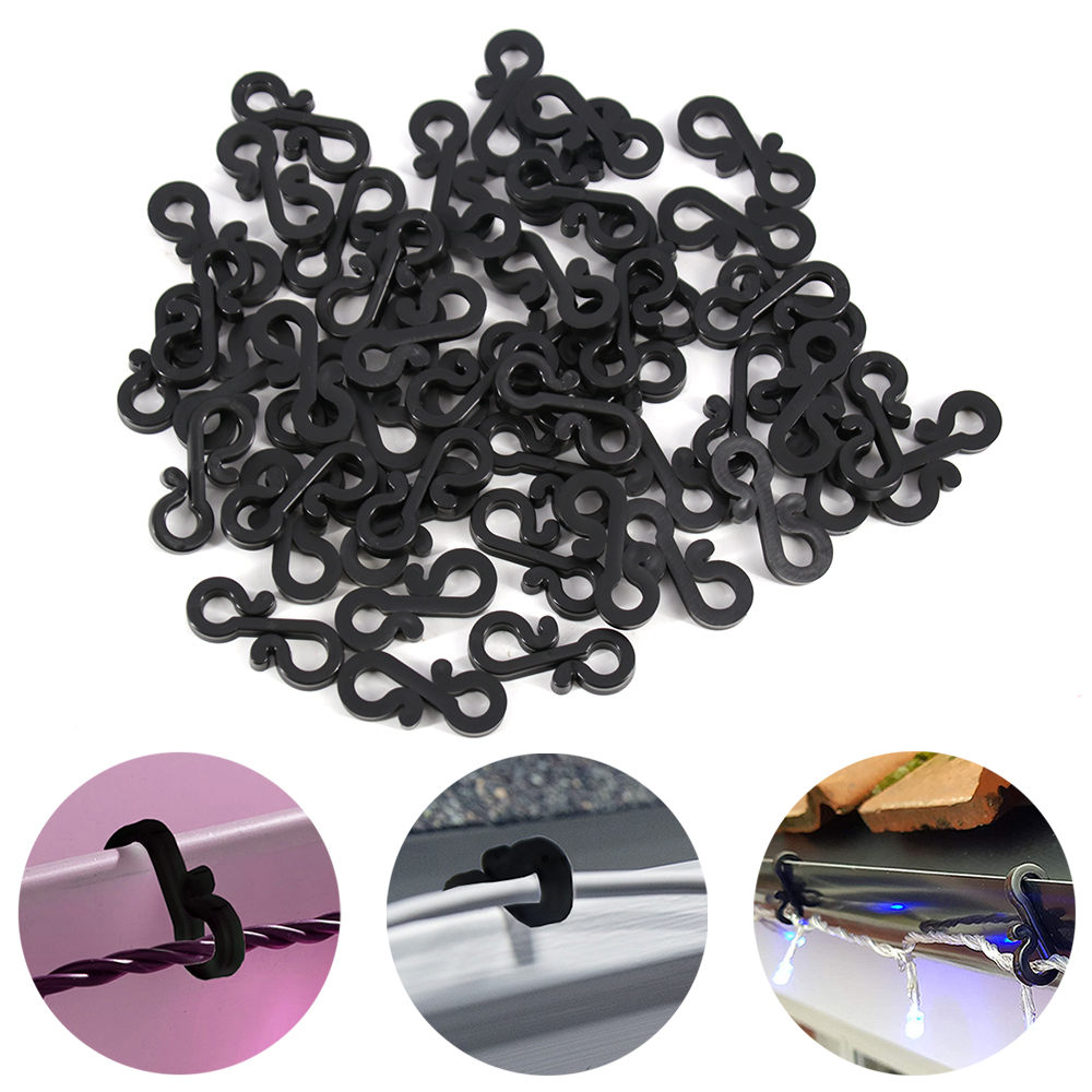 120 pièces crochets en plastiq - Outdoor Lighting Cable avis et prix
