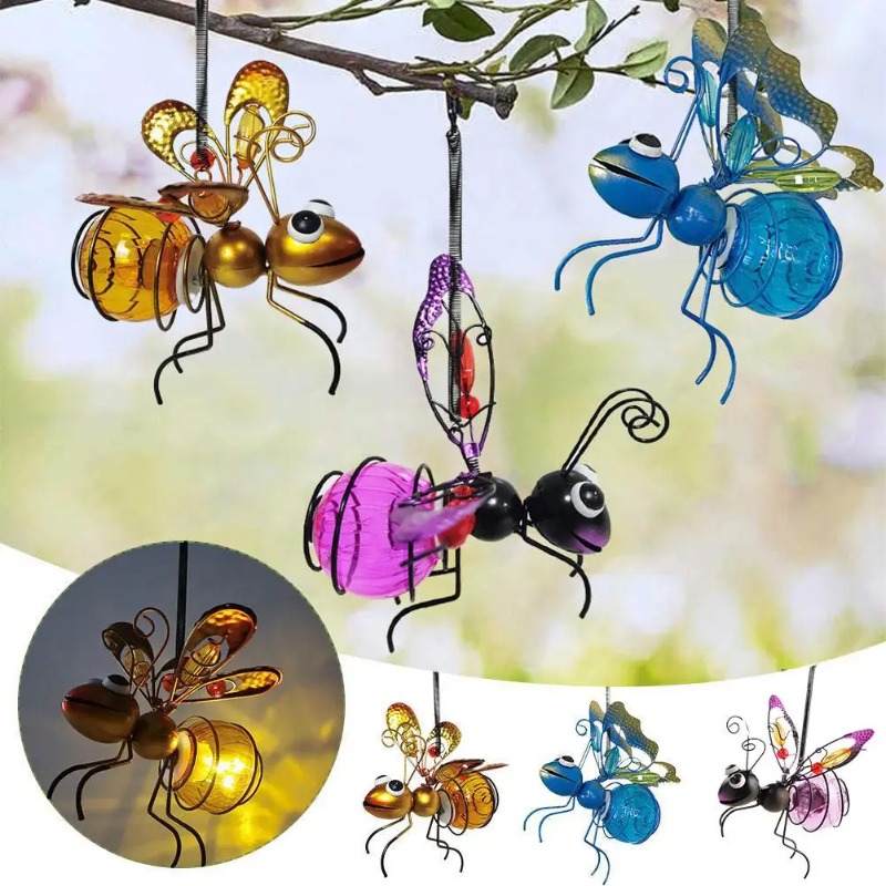 Statue d'insecte solaire en fe - Outdoor Lighting Tree avis et prix