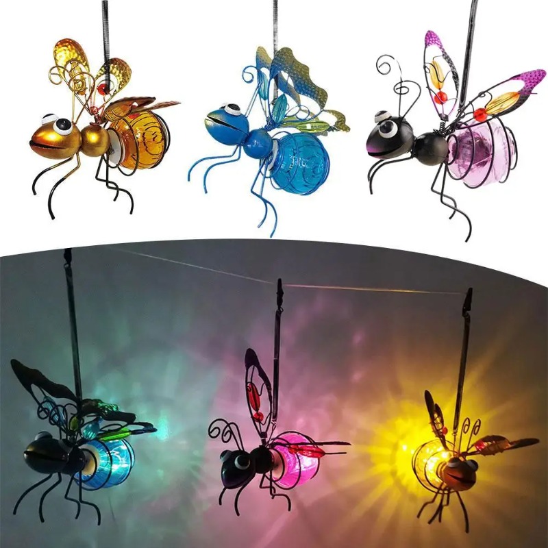 Statue d'insecte solaire en fe - Outdoor Lighting Tree avis et prix