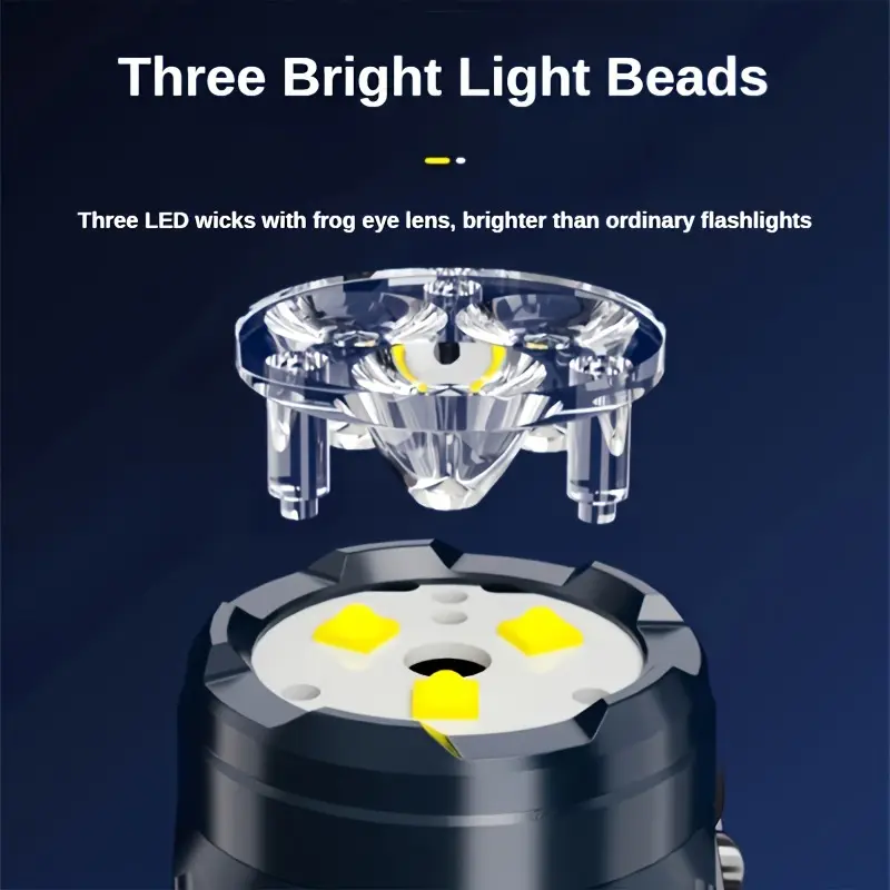 Mini lampe de poche 3LED avec  - Outdoor Lighting Ideas avis et prix