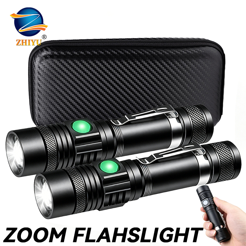 Lampe torche LED T6 rechargeab - Outdoor Lighting Ideas avis et prix