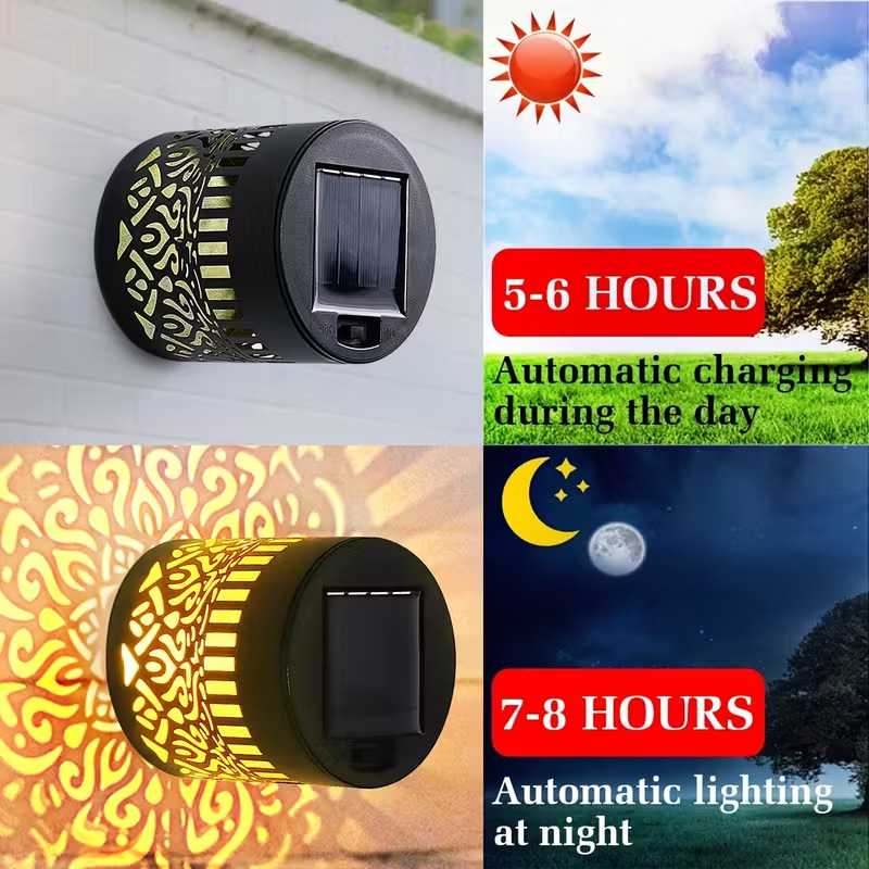 Lanterne solaire LED murale à  - Outdoor Lighting Wire avis et prix