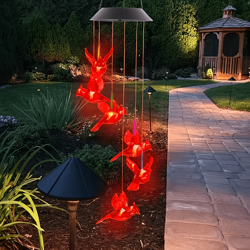 Carillon éolien lumineux à éne - Outdoor Lighting Waterproof avis et prix